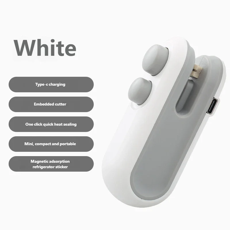 SealFresh™ | Sellador de Bolsas Portátil 2 en 1